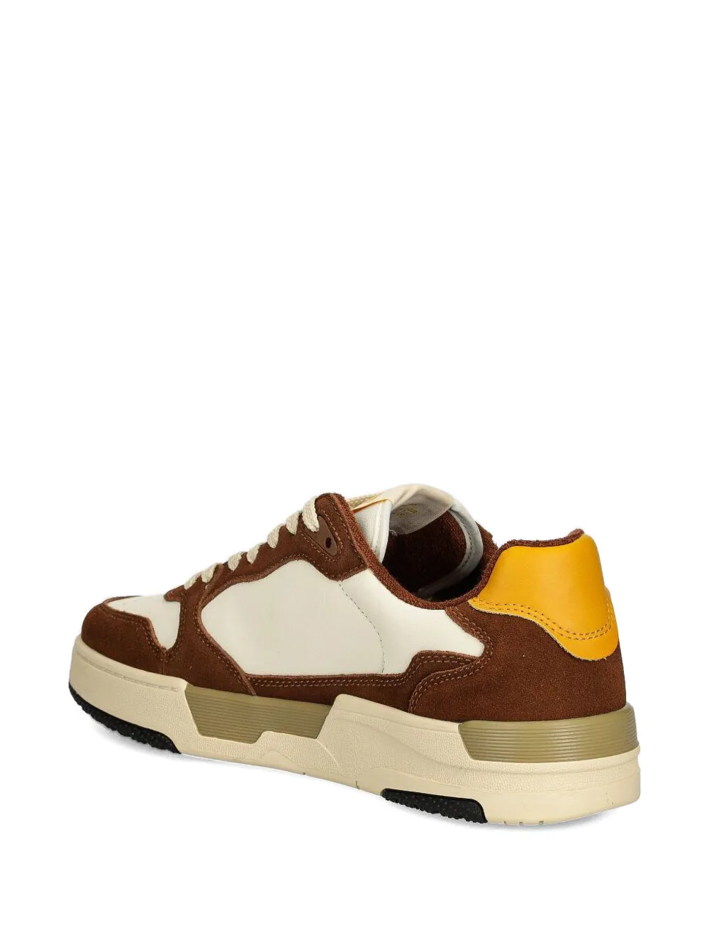 Gant Brookall low-top sneakers met geborduurd logo Bruin