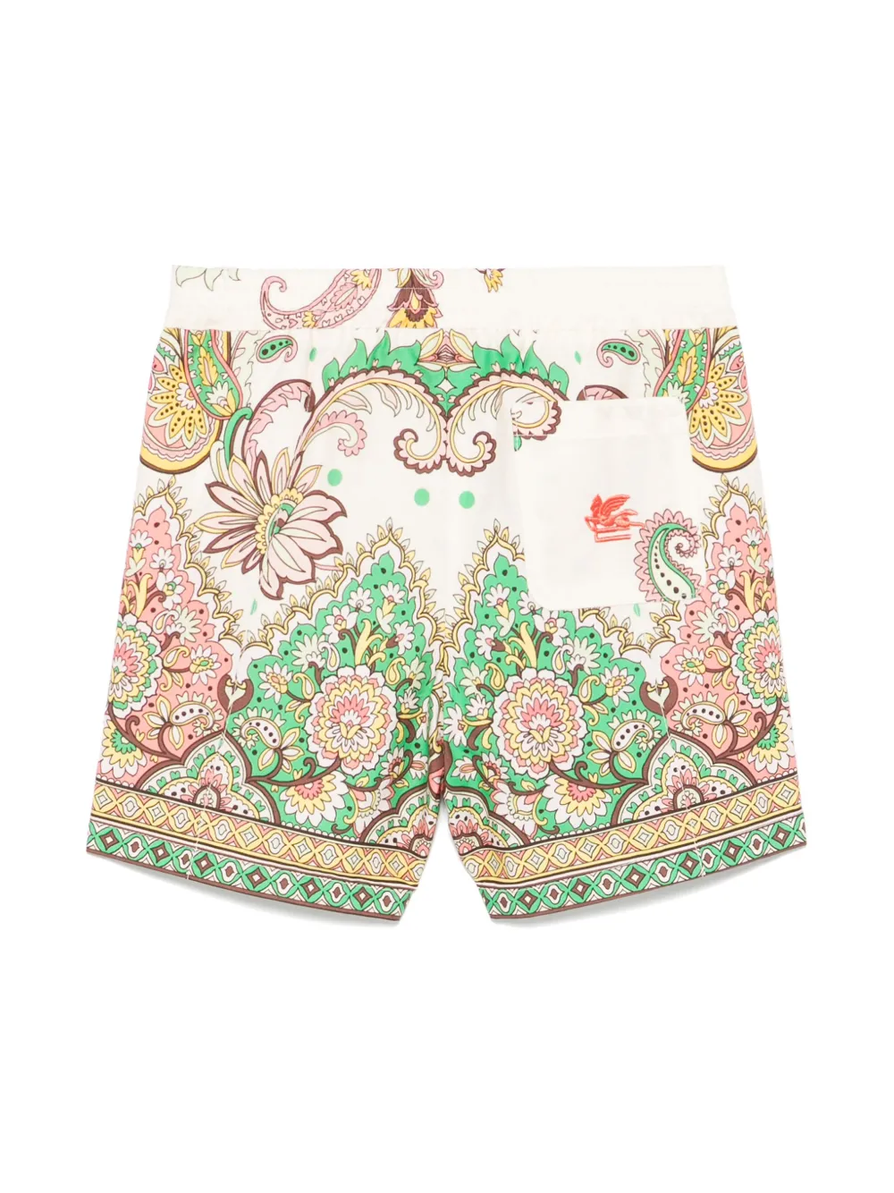 ETRO KIDS Shorts met paisley-print - Beige