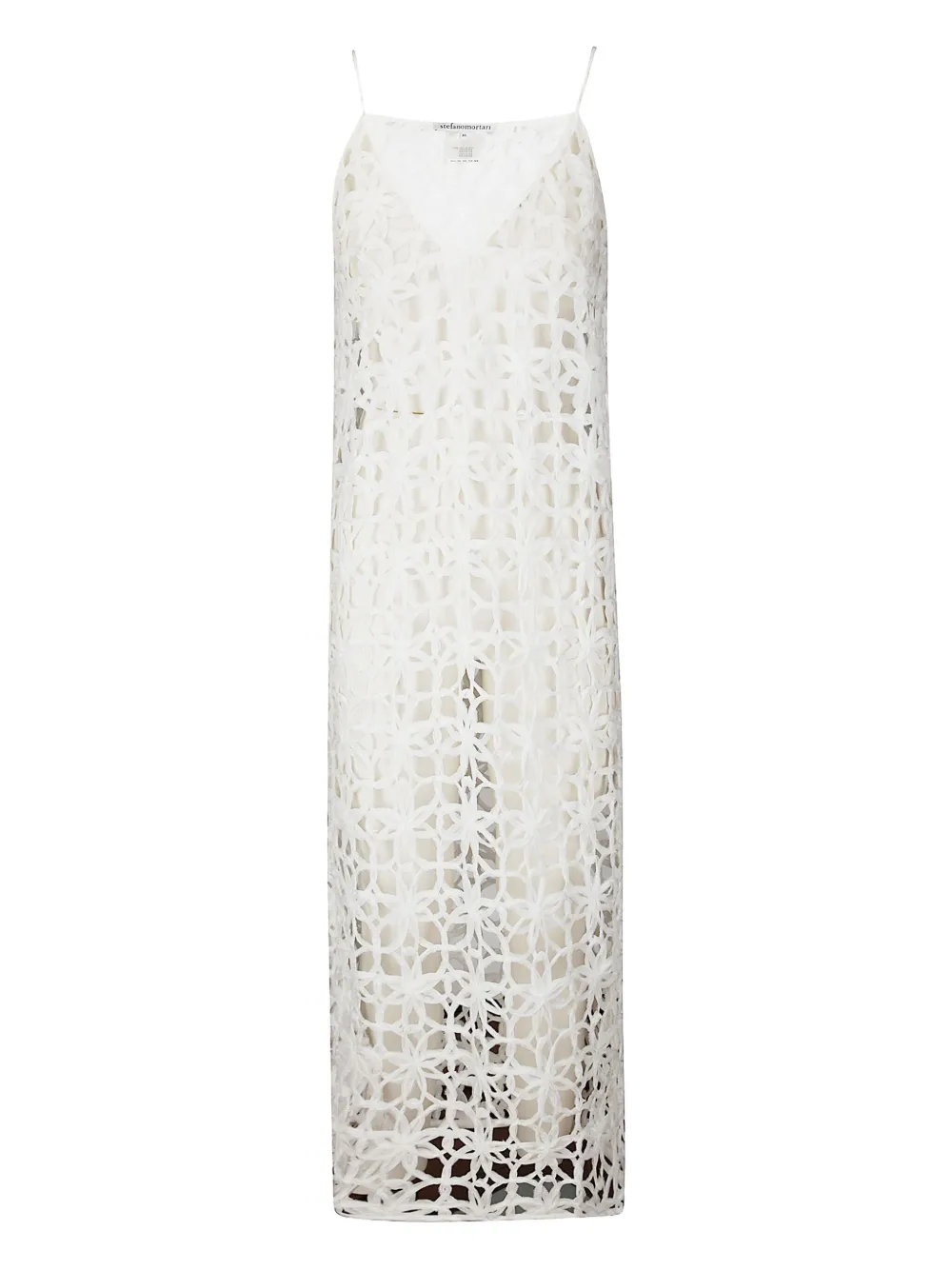 crochet midi dress