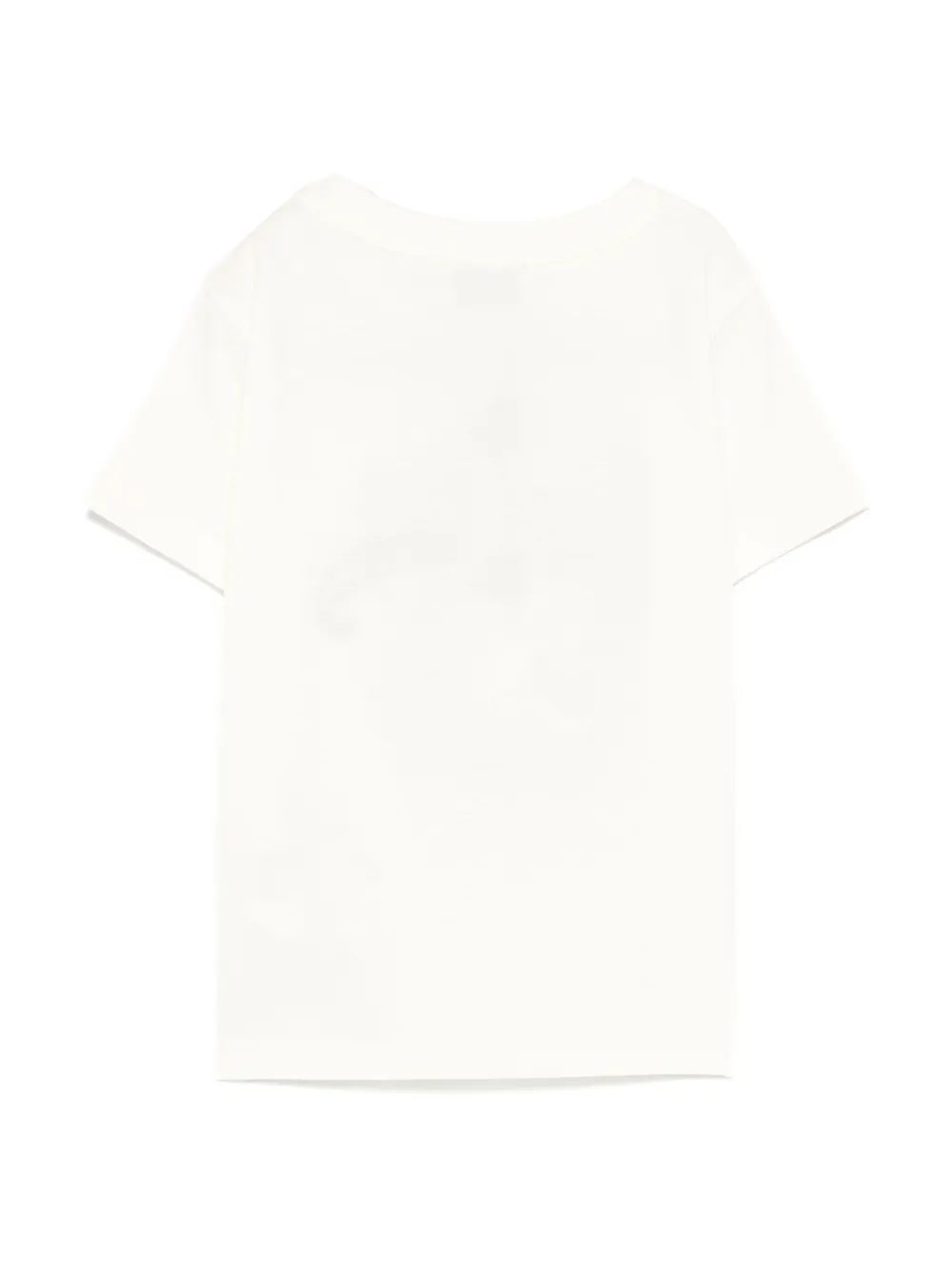 ETRO KIDS T-shirt met paisley-borduurwerk Beige
