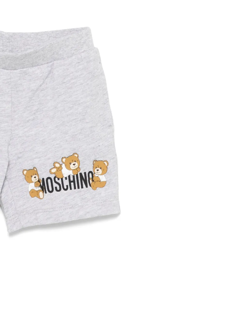 Moschino Kids Shorts met teddybeerprint Grijs