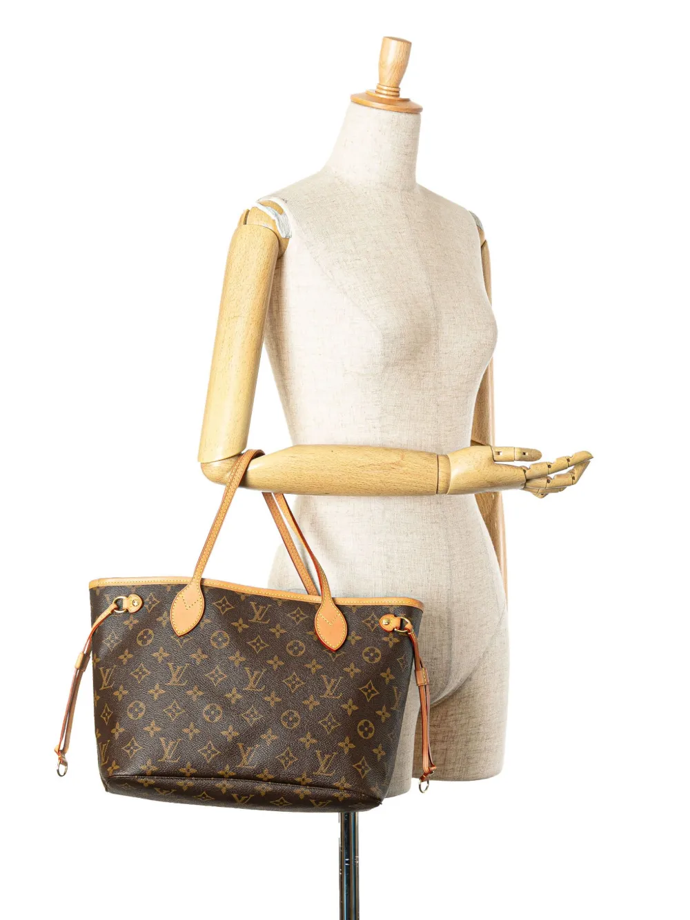 Louis Vuitton Pre-Owned 2011 Monogram Neverfull PM tote bag - Bruin