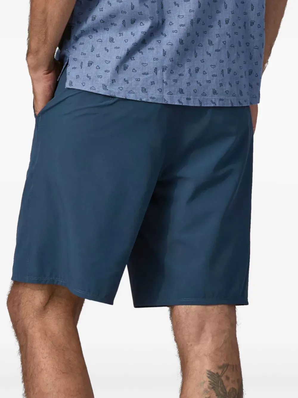 Patagonia Hydropeak Hybrid shorts Blauw