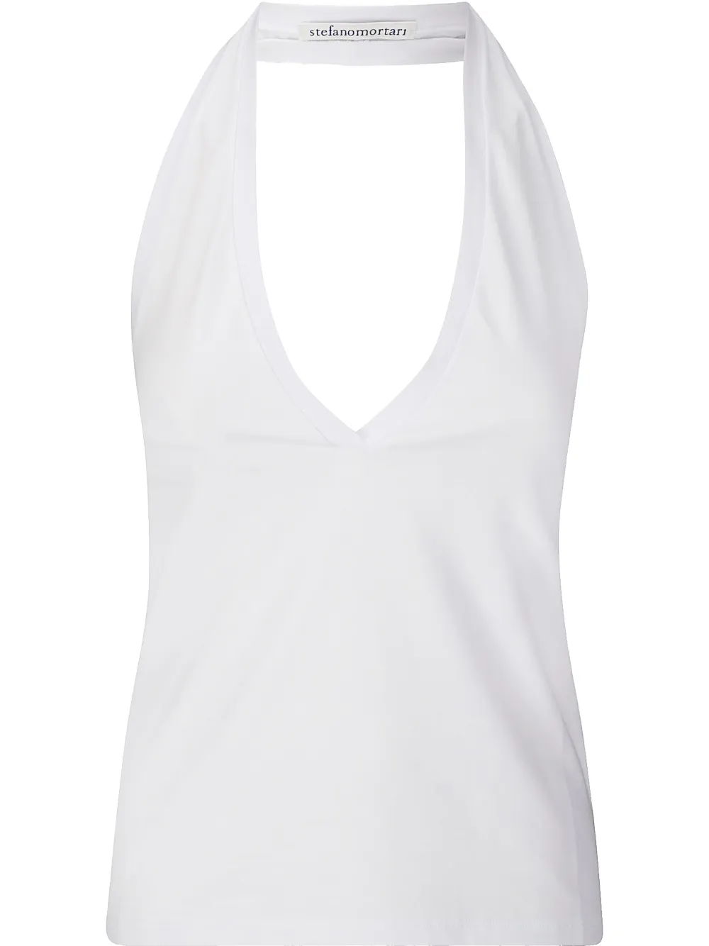 Stefano Mortari open-back tank top - Bianco