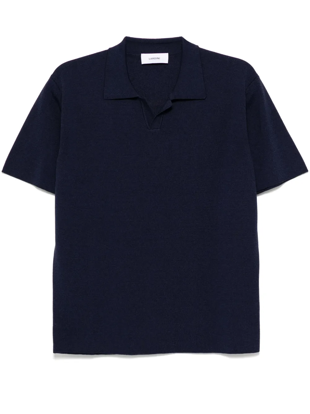 Lardini Gestricktes Poloshirt | Blau | Image 1