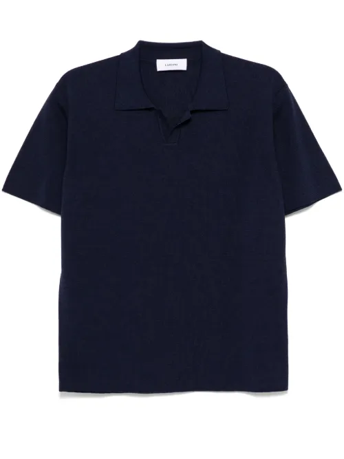 Lardini polo en maille - Bleu - Lardini - Modalova