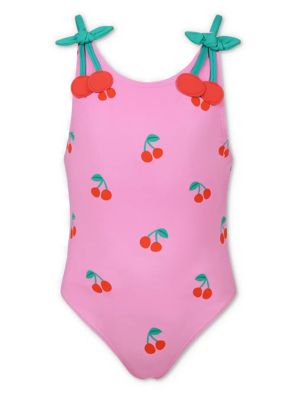 Stella McCartney Kids Badpak met kersenprint Roze