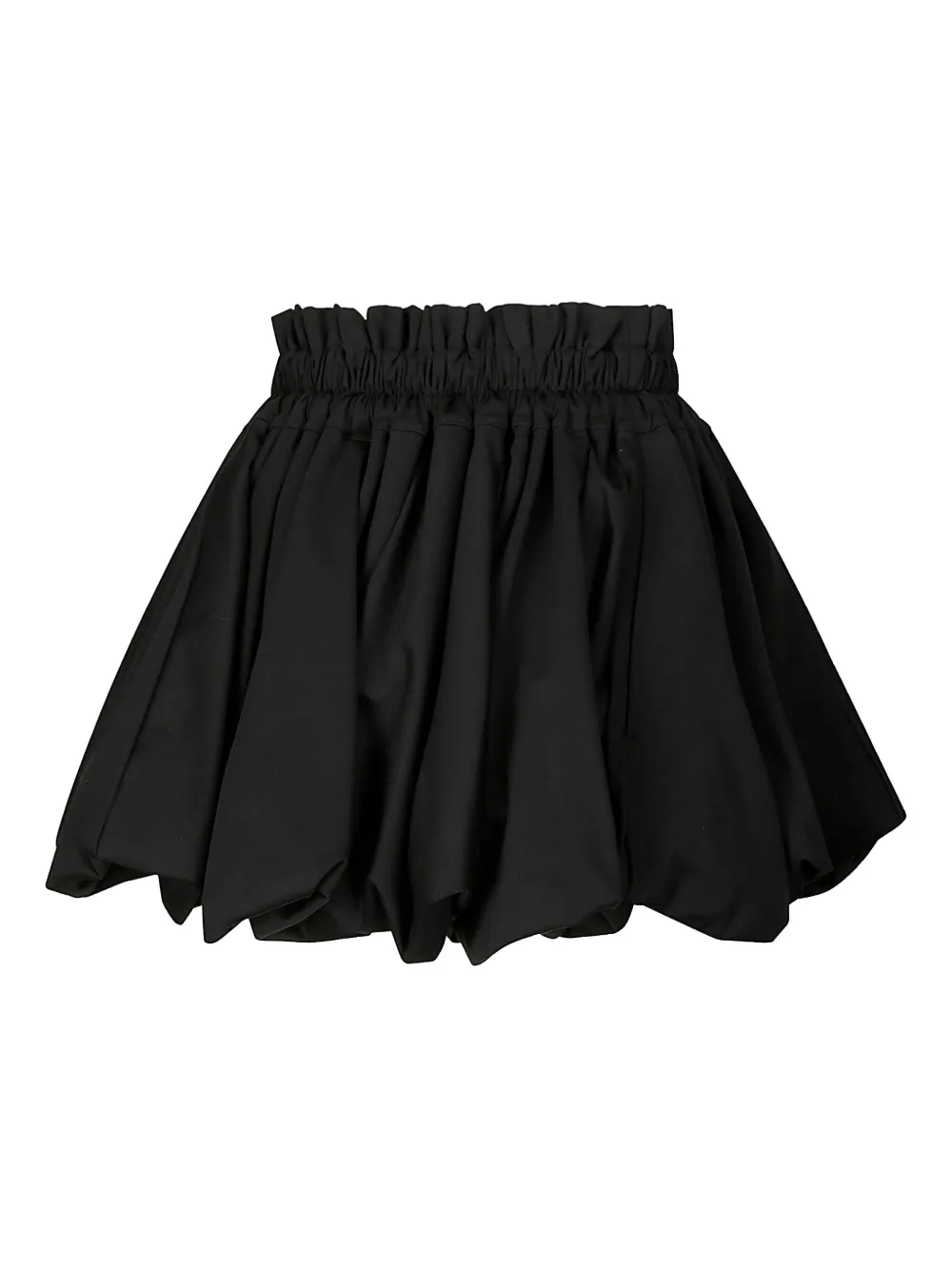 Noir Kei Ninomiya cotton skirt - Zwart