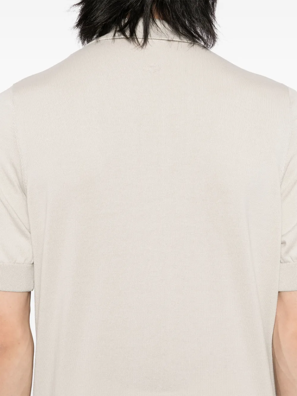 Lardini Katoenen poloshirt Grijs
