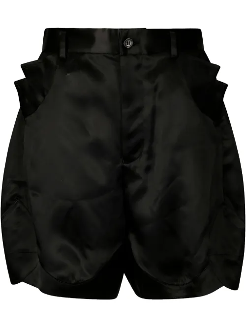 Kei Ninomiya short à poches à rabat - Noir Kei Ninomiya - Modalova
