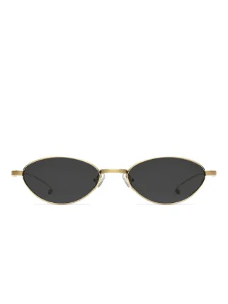 ☆【Maison Margiela X Gentle Monster】オーバルサングラス Gentle Monster Maison Margiela Oval Sunglasses Black (MM107