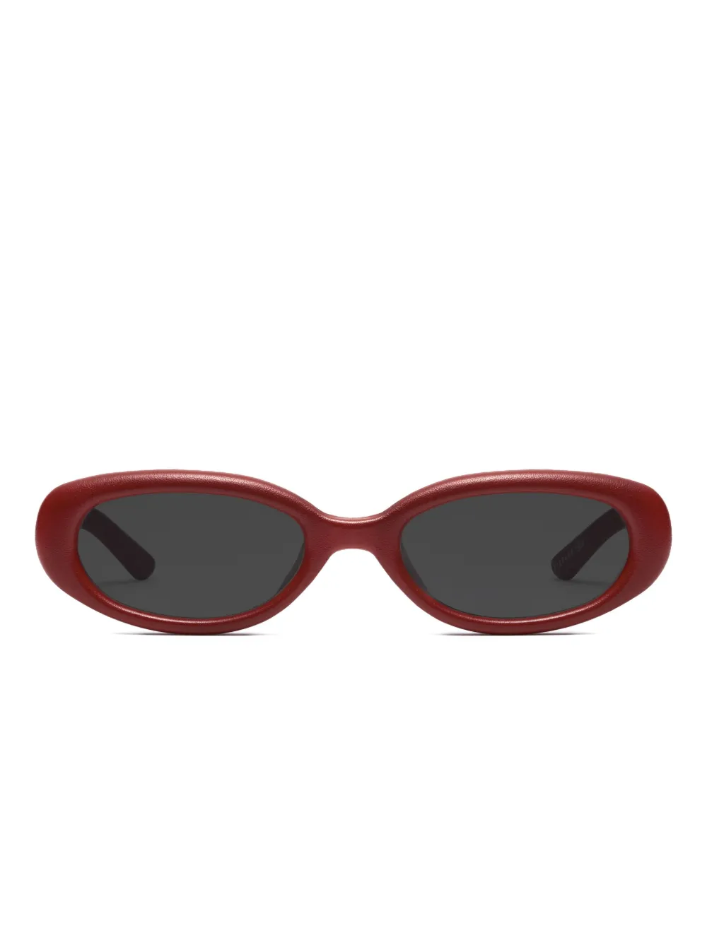 Maison Margiela x Gentle Monster zonnebril met vierkant montuur Rood
