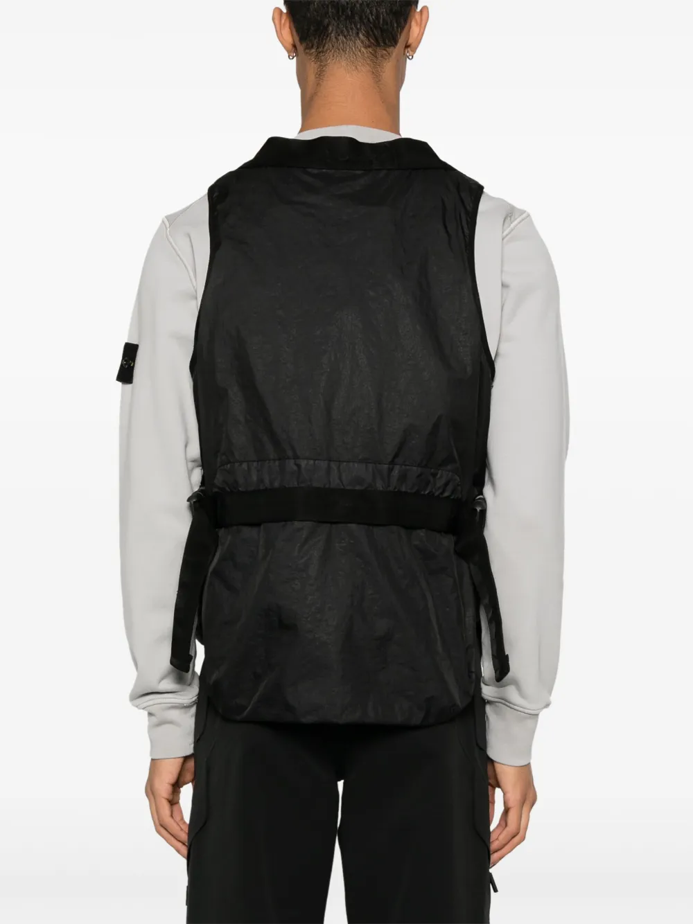 Stone Island Membrana 3L TC bodywarmer Zwart