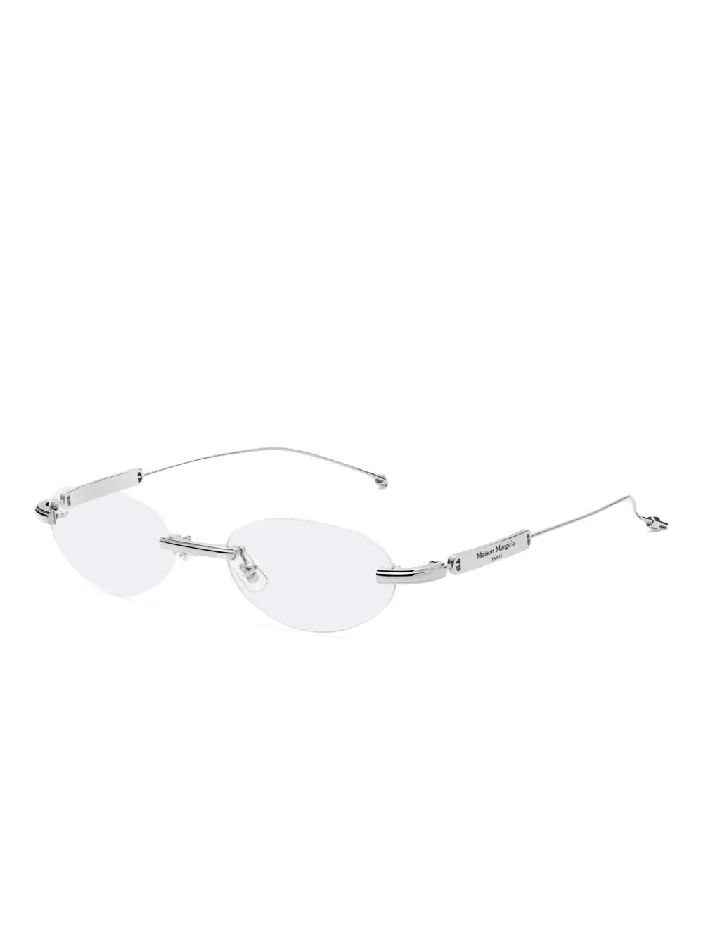 Maison Margiela x Gentle Monster bril met randloos montuur Zilver