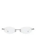 Maison Margiela x Gentle Monster rimless glasses - Silver