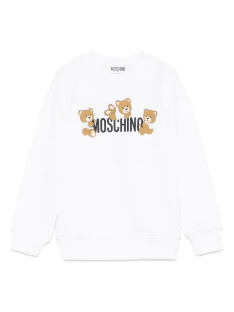 Moschino Kids Teddy Bear-print sweatshirt