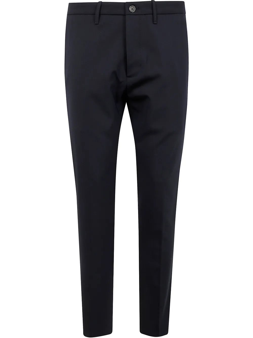 logo patch tailored trousers