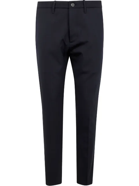 Nine In The Morning pantalones de vestir con parche del logo