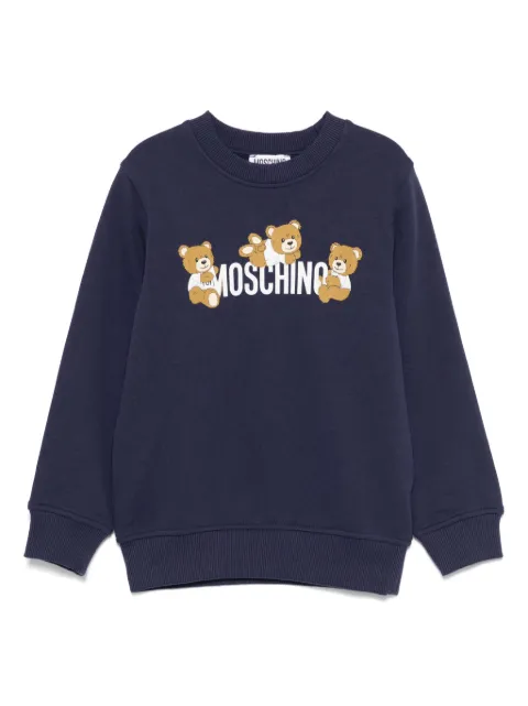 Moschino Kids Moletom Teddy Bear