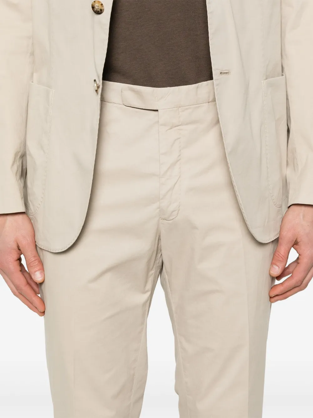 single-breasted suit