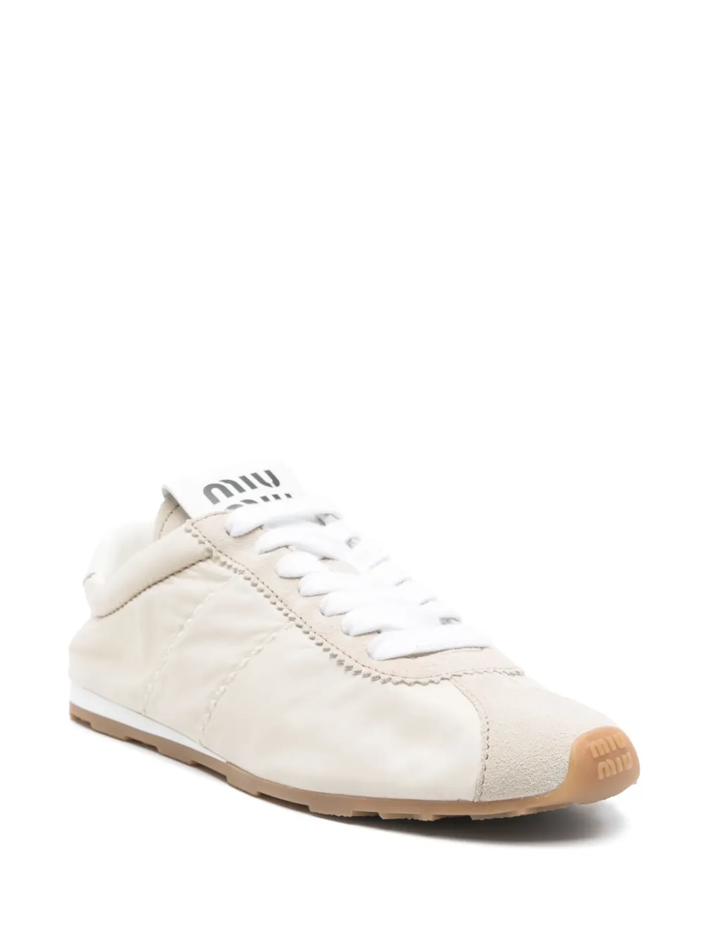 Miu Plume sneakers Beige