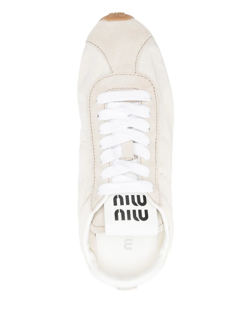 Miu Plume sneakers Beige