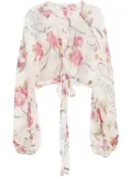 Blumarine printed blouse - Neutrals