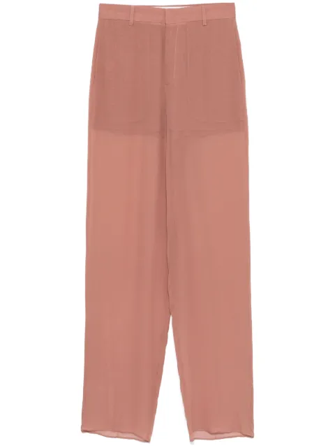 Blumarine georgette trousers