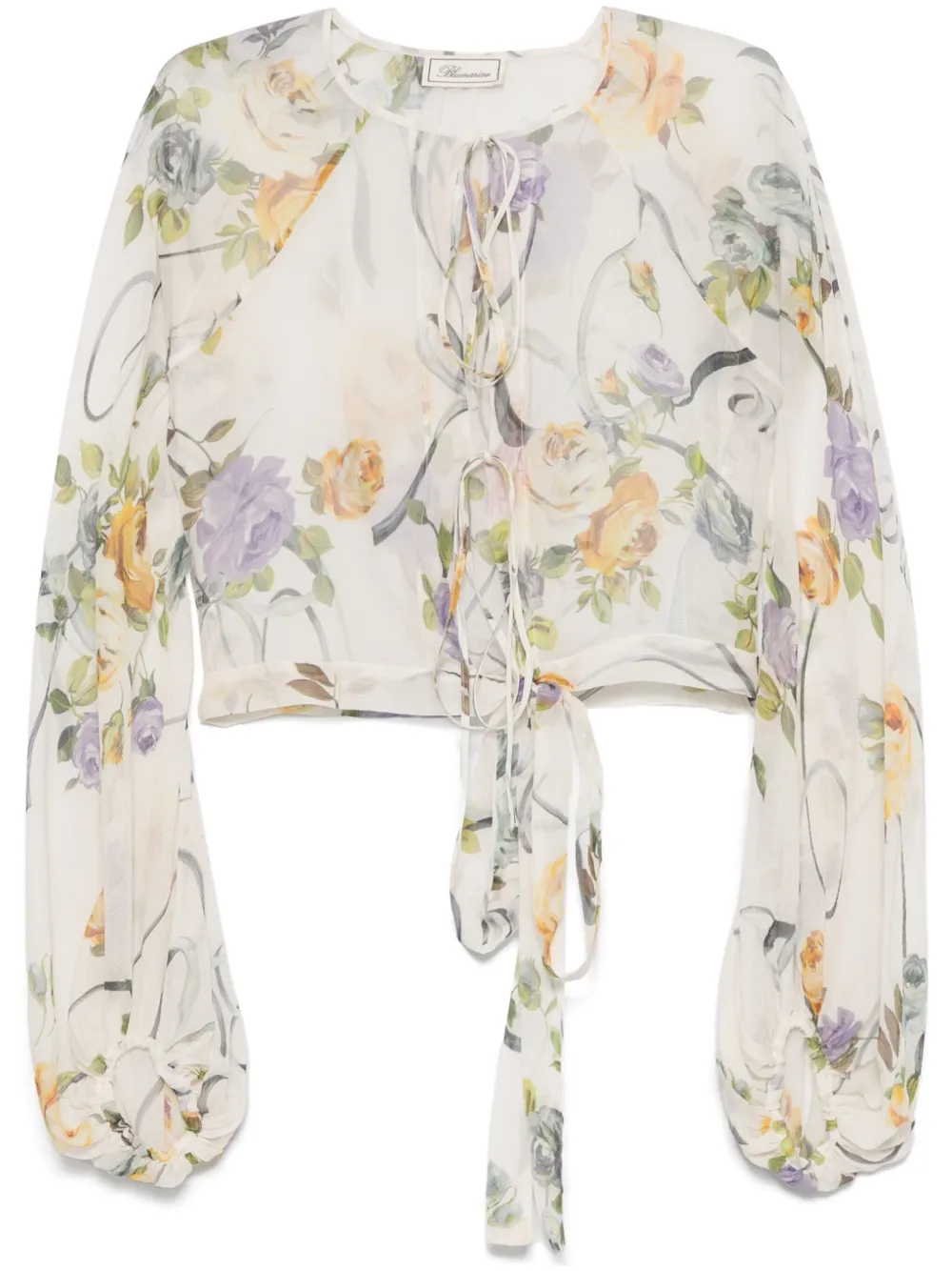 Blumarine printed blouse | White | Image 1