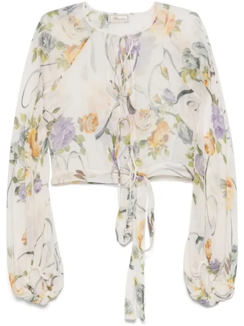 Blumarine printed blouse