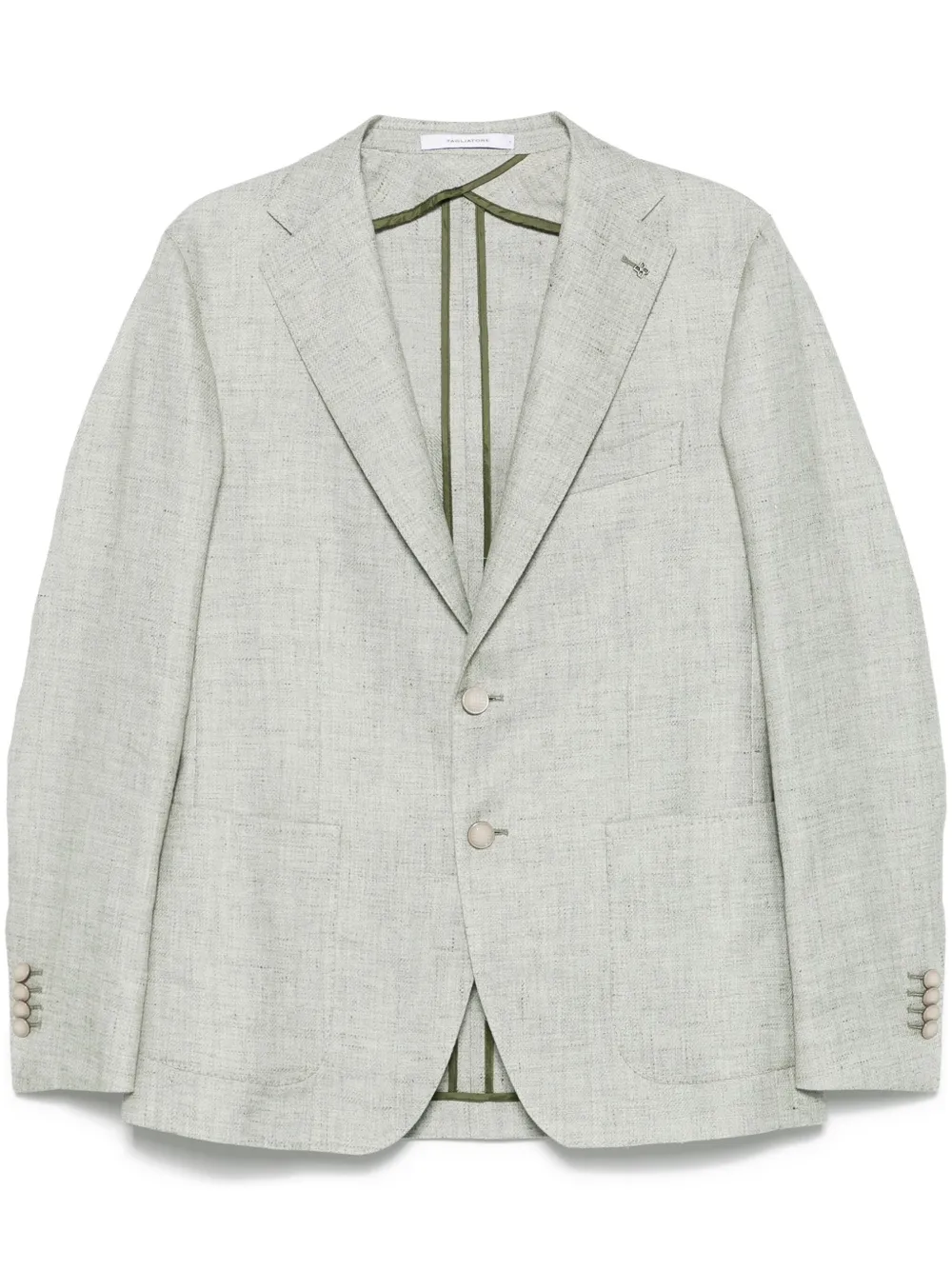 Tagliatore single-breasted suit jacket | Green | Image 1