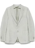 Tagliatore single-breasted suit jacket - Green