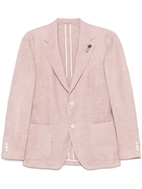 Lardini blazer con detalle de broche