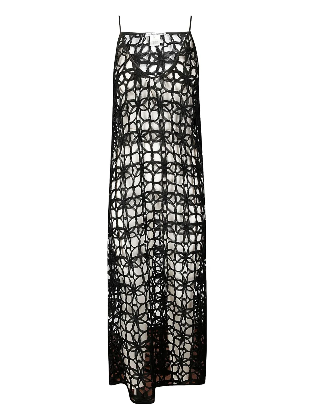 crochet midi dress