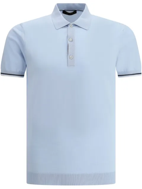Moorer playera tipo polo de piqué