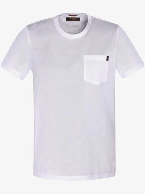Moorer chest-pocket cotton T-shirt