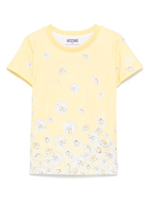Moschino Kids floral-print T-shirt