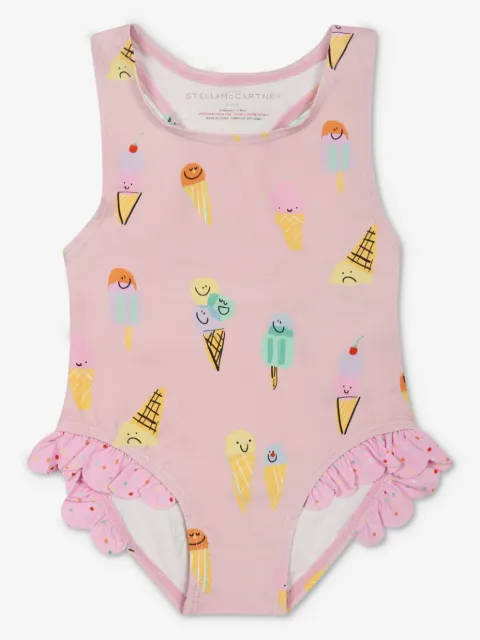 Stella McCartney Kids Ice Cream Print swimsuit