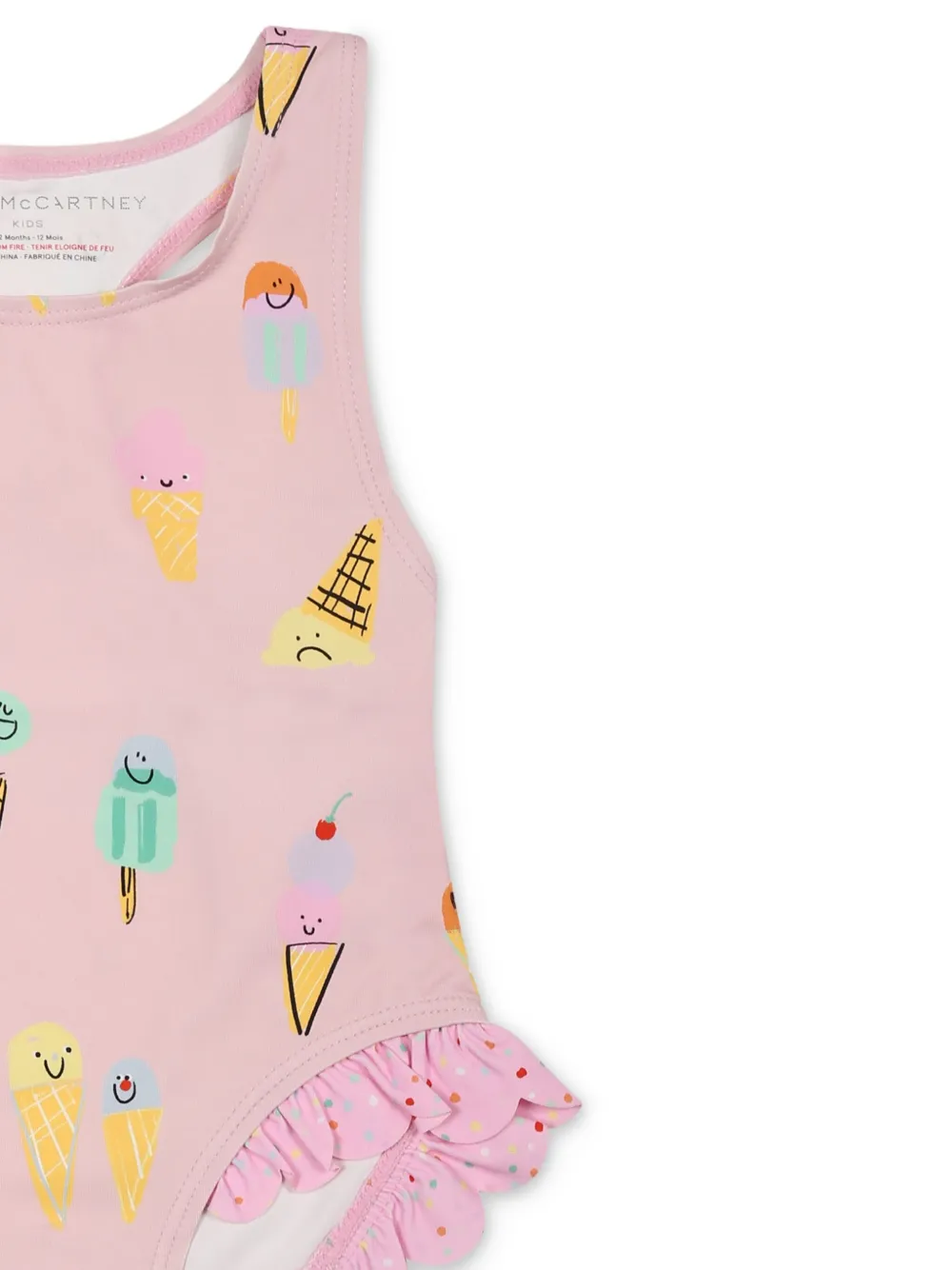 Stella McCartney Kids Badeanzug mit Eiscreme-Print | Bademode | Image 3