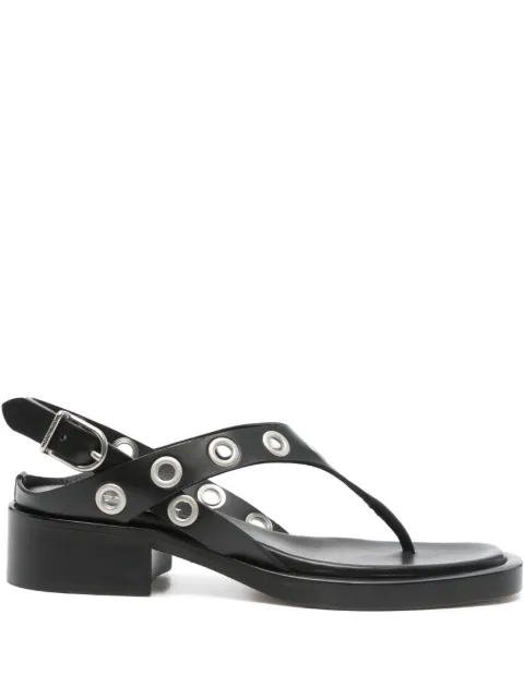 Durazzi Milano  35mm eyelet-detail sandals