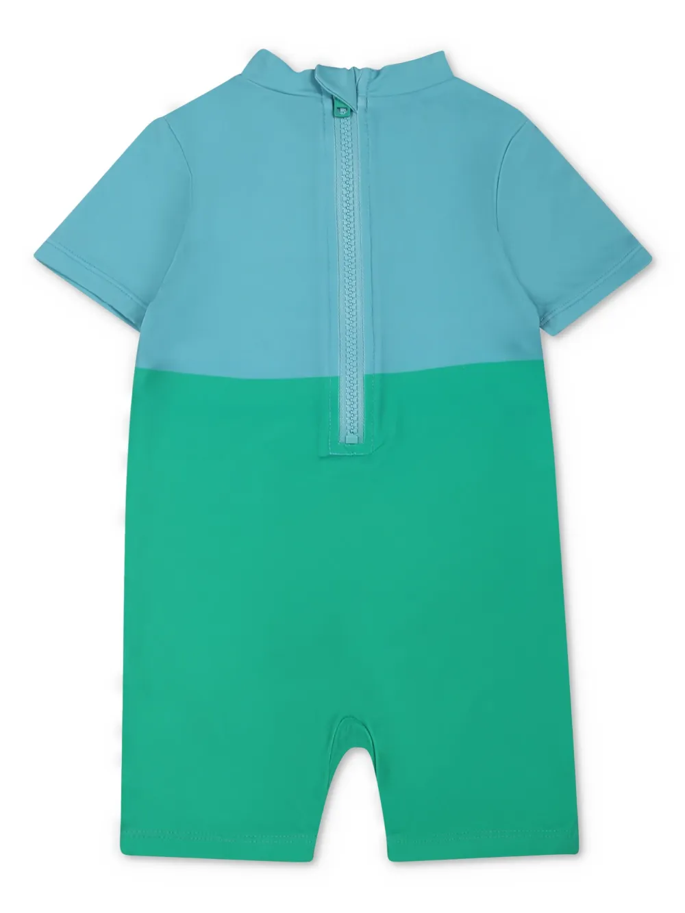 Stella McCartney Kids short sleeve romper - Blauw