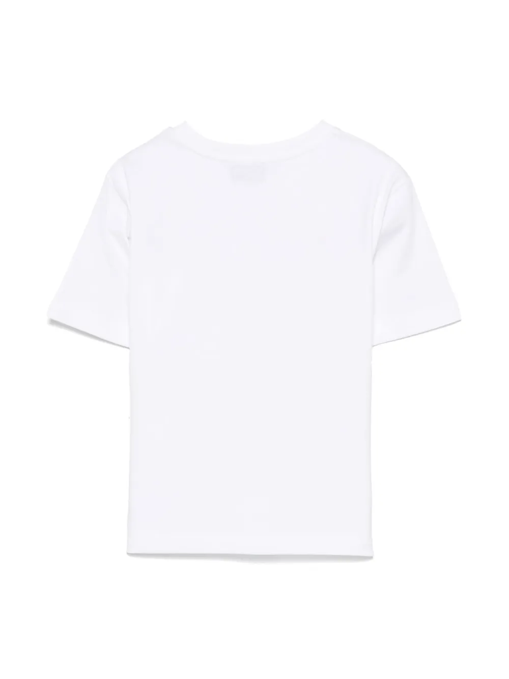 Moschino Kids pen-print T-shirt - Wit