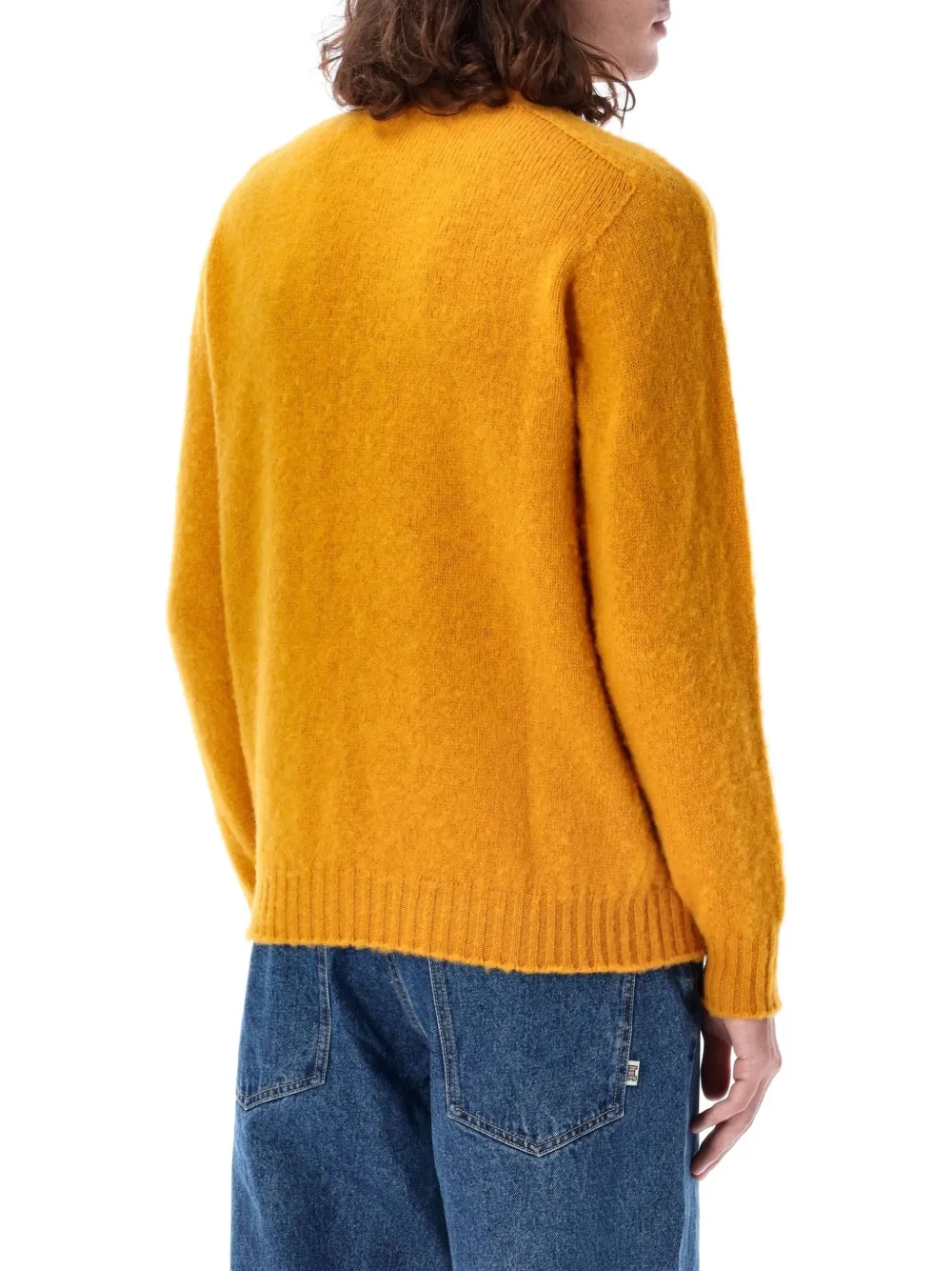 Howlin' Howlin Shaggy Bear Sweater In Yellow