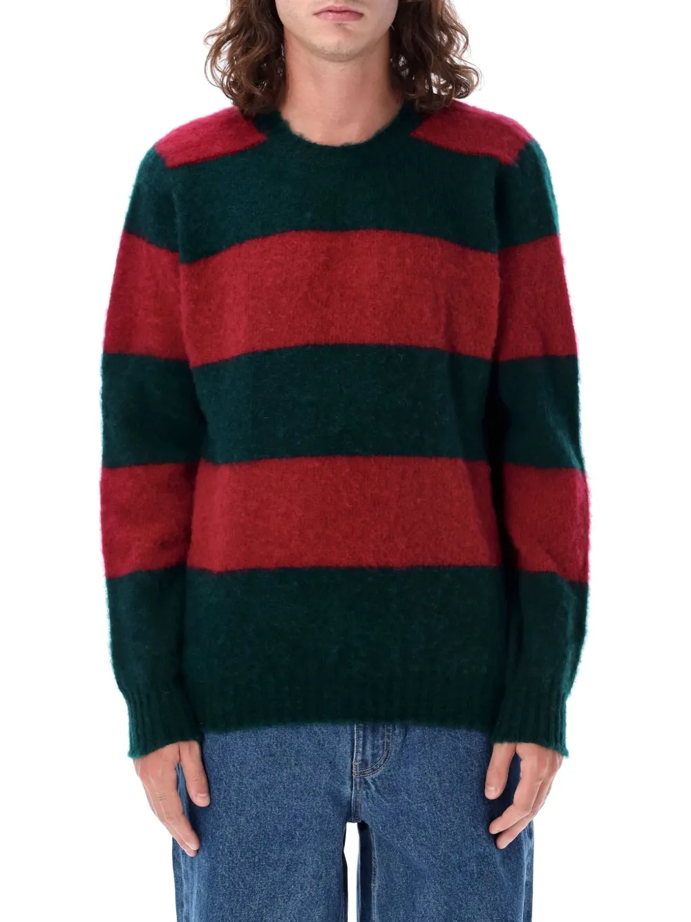 Howlin' Chunky Stripes jumper - Groen