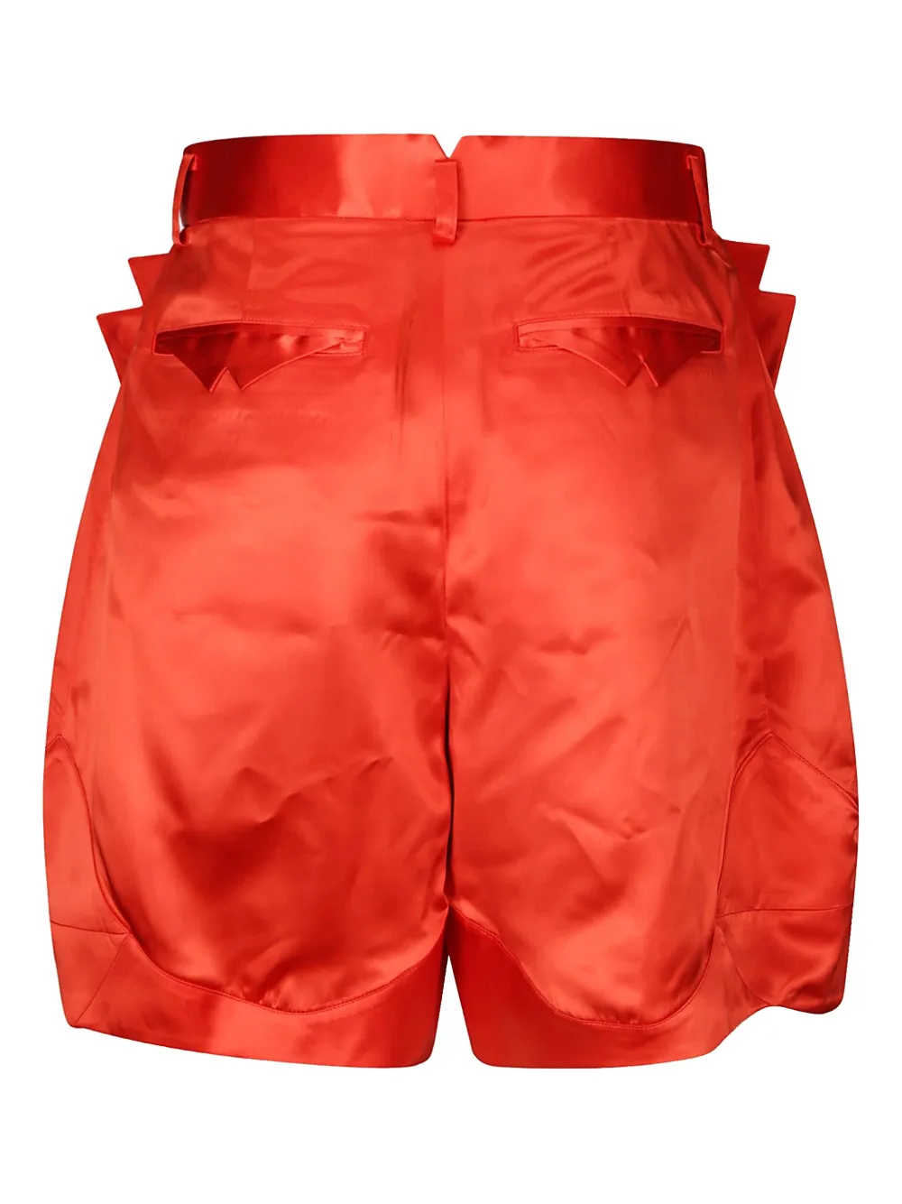 Noir Kei Ninomiya flap-pocket detailing shorts - Rood