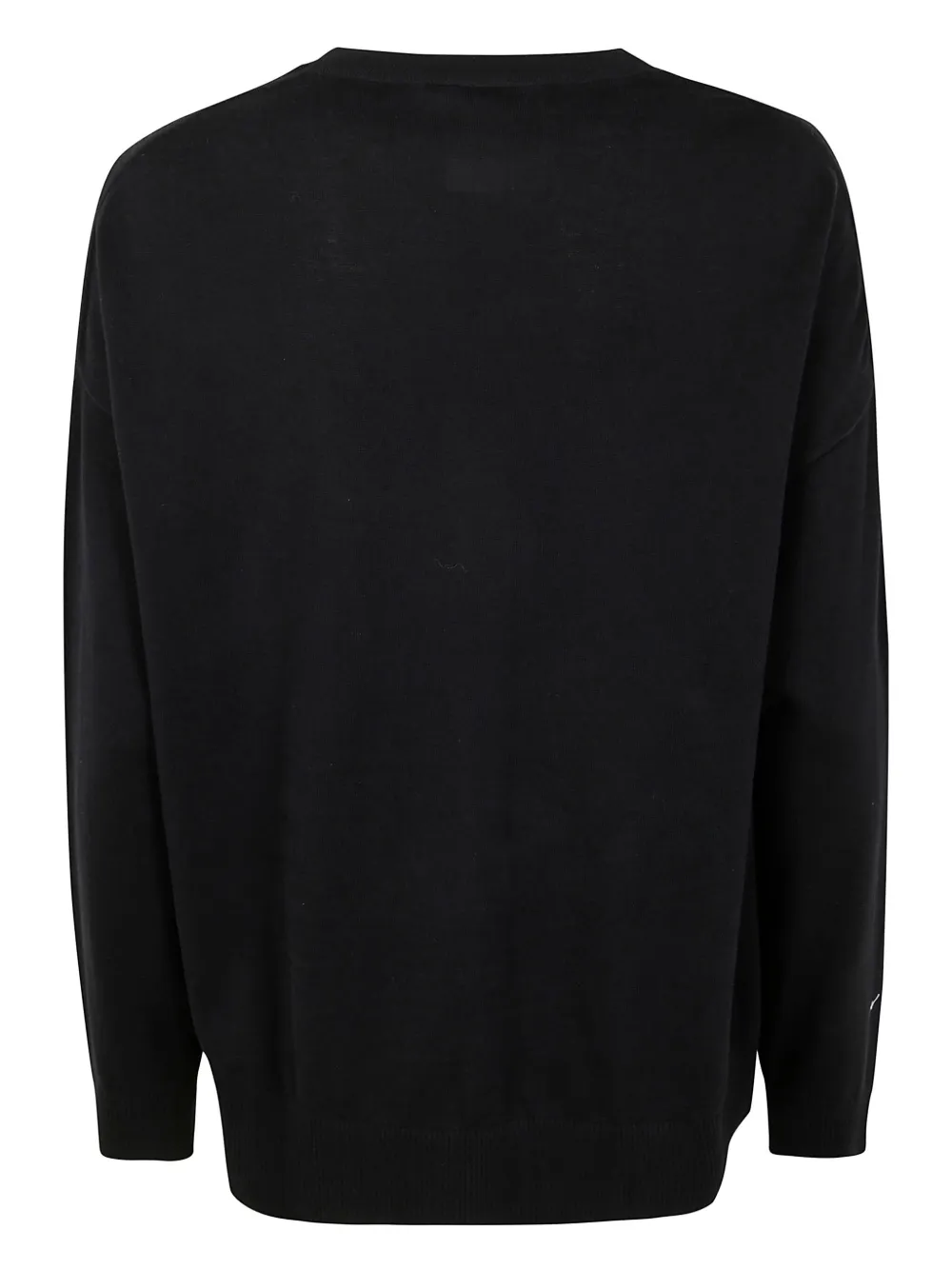 Semicouture crew neck jumper - Zwart