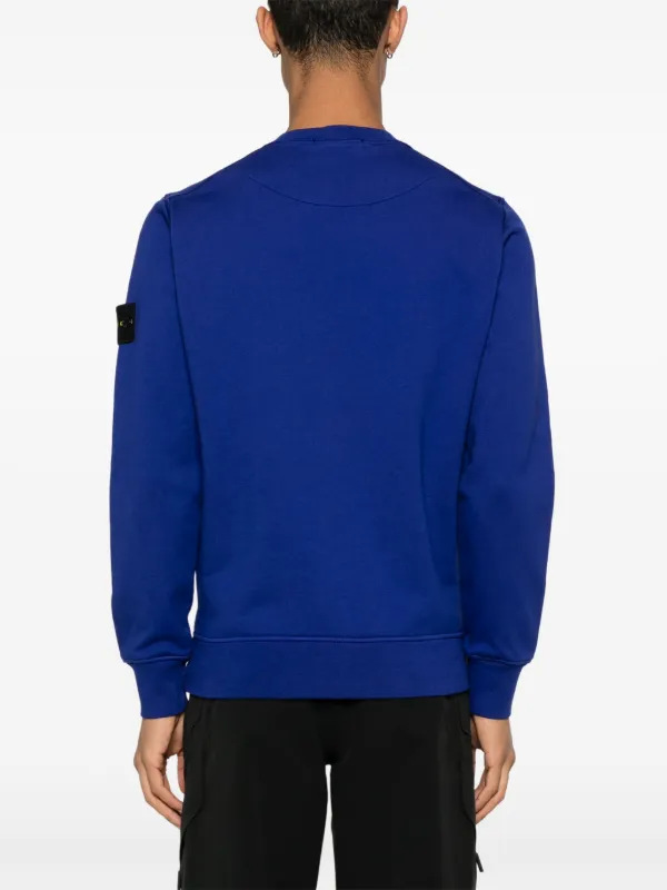 Stone Island コンパスバッジ スウェットシャツ | ブルー