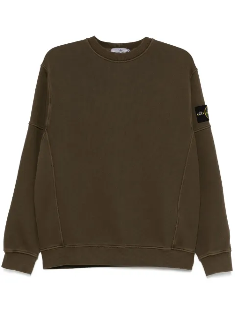 Stone Island sudadera con motivo Compass