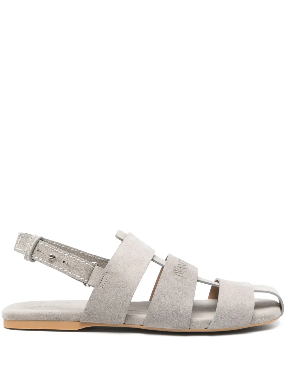 JW Anderson Fisherman suède sandalen Grijs