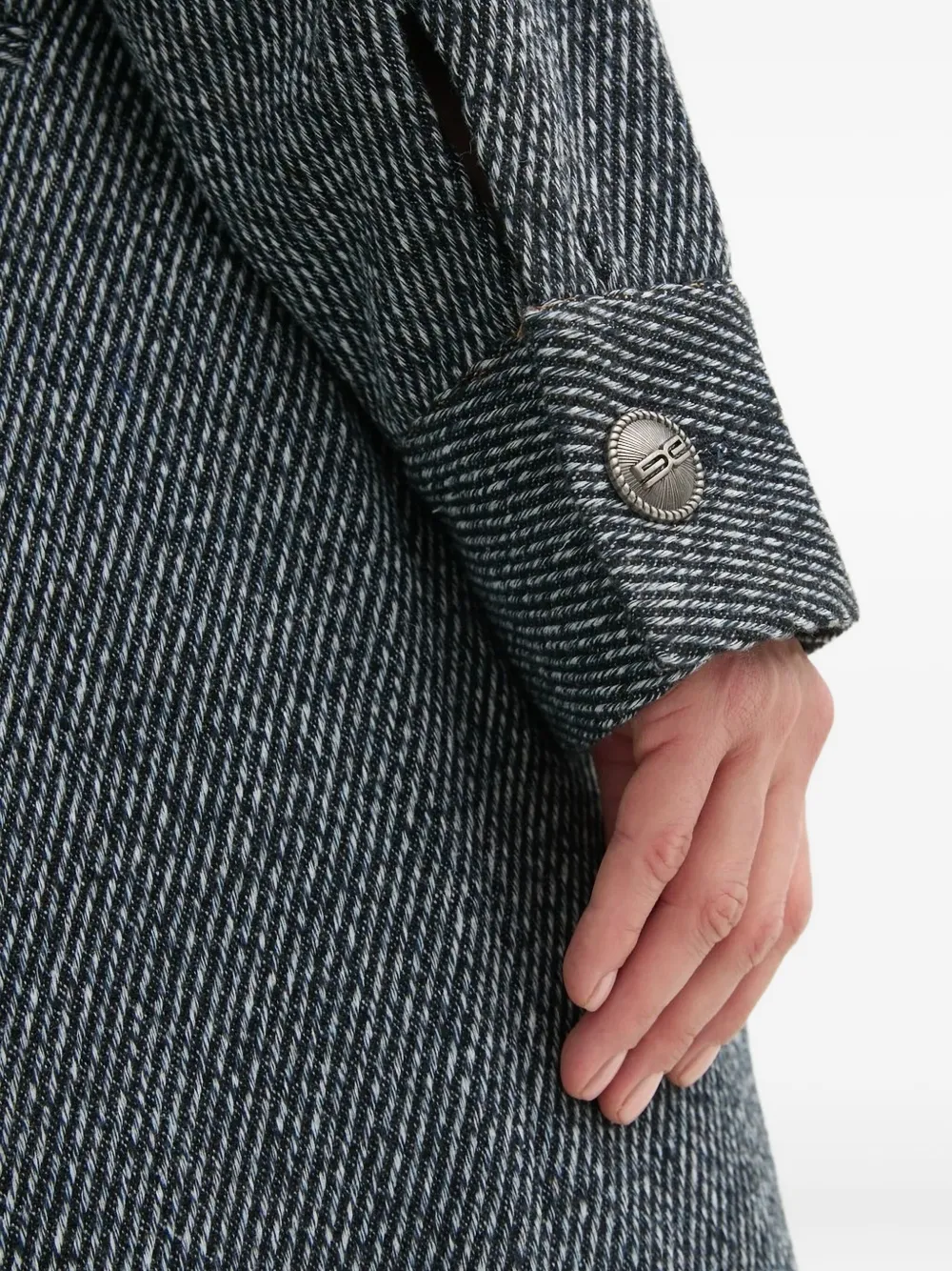 Gestuz Cropped top met zakdetail Grijs
